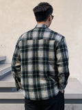 TRYESS-2024 NEW TRENDS MEN'S FASHION OUTFITS Men'S Plaid Shirt