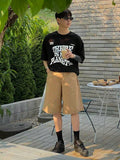 TRYESS-2024 MEN'S CASUAL OUTFITS Men's Solid Color Shorts For Summer