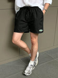 TRYESS-2024 MEN'S CASUAL OUTFITS Men's Simple Solid Color Loose Casual Shorts