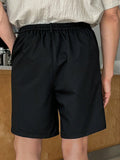 TRYESS-2024 MEN'S CASUAL OUTFITS Men's Summer Plain Casual Shorts For Daily Outfit