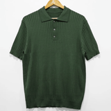 Tryess- TRY9791 VERTICAL KNIT POLO SHORT SLEEVE