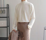 Tryess- TRY4388 HALF TURTLENECK LONGSLEEVE