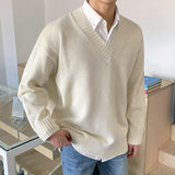 Tryess-TRY No. 1180 V-NECK SWEATER