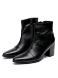 Tryess- 70mm Heel Korean Boots