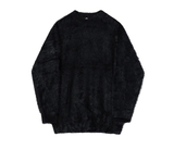 Tryess-TRY No. 10339 MOHAIR KNITTED ROUND NECK SWEATER