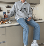 Tryess-TRY No. 4308 HALF ZIP-UP SEATTLE TUTryess-TRYLENECK SWEATER