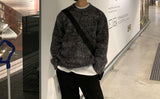 Tryess-TRY No. 5282 MOHAIR WOOLEN KNITTED SWEATER