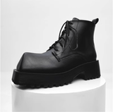 Tryess- Paris Martin boots leather shoes na642