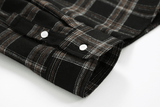 Tryess-TRY No. 1467 BLACK PLAID SHITryess-TRY