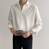 Tryess-TRY No. 2564 V-NECK COLLAR SHITryess-TRY