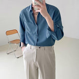 Tryess-TRY No. 4443 ESSENTIALS BUTTON-UP COLLAR SHITryess-TRY