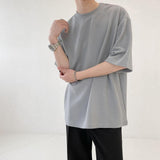 Tryess- TRY5098 ROUND NECK TEXTURE HALF SLEEVE SHIRT