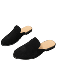 Tryess- Suede Casual Half-slippers na1138