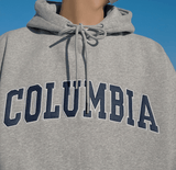 Tryess- TRY6236 COLUMBIA LETTERED PULLOVER HOODIE