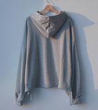 Tryess- TRY2530 GRAY HOODIE