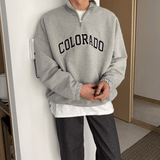 Tryess-TRY No. 4100 HALF ZIP-UP COLORADO TUTryess-TRYLENECK SWEATER