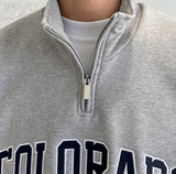 Tryess-TRY No. 4100 HALF ZIP-UP COLORADO TUTryess-TRYLENECK SWEATER