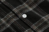 Tryess-TRY No. 1467 BLACK PLAID SHITryess-TRY