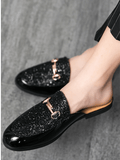 Tryess- Pointed-toe Half-slippers na1137