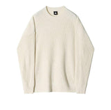 Tryess-TRY No. 6157 KNITTED PULLOVER ROUND NECK SWEATER