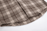 Tryess-TRY No. 2811 WOOLEN PLAID SHITryess-TRY