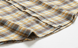 Tryess- TRY4379 YELLOW PLAID COLLAR SHIRT