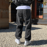 Tryess-TRY No. 6399 CHARCOAL GRAY ZIP-UP HOODIE & SWEATPANTS