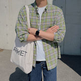 Tryess- TRY5132 PLAID COLLAR SHIRT