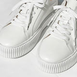 Tryess- [HOHO] White platform sneaker NA178