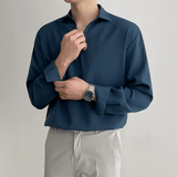 Tryess-TRY No. 2564 V-NECK COLLAR SHITryess-TRY