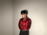 Tryess-TRY No. 2521 VELVET BUTTON UP COLLAR SHITryess-TRY