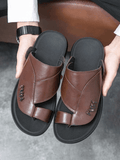 Tryess- Bridge PU Leather Sandals na1139