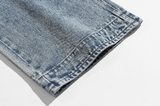 TRYESS- TRY11178 LIGHT BLUE DENIM STRAIGHT JEANS