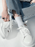 Tryess- [HOHO] White platform sneaker NA178