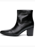 Tryess- 70mm Heel Korean Boots