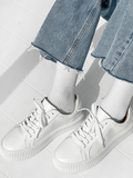 Tryess- [HOHO] White platform sneaker NA178