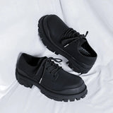 Tryess- Amsa Matt Black Bumper Shoes