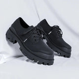 Tryess- Amsa Matt Black Bumper Shoes