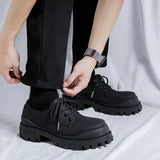 Tryess- Amsa Matt Black Bumper Shoes