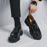 Tryess- Anyang Chunky Sole Patent Loafers