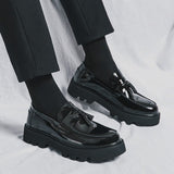 Tryess- Anyang Chunky Sole Patent Loafers