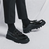 Tryess- Anyang Chunky Sole Patent Loafers