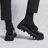 Tryess- Anyang Chunky Sole Patent Loafers