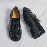 Tryess- Anyang Chunky Sole Patent Loafers