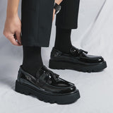 Tryess- Anyang Chunky Sole Patent Loafers