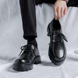 Tryess- Baegam Military Chunky Sole Derby Shoes