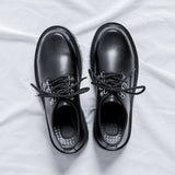 Tryess- Baegam Military Chunky Sole Derby Shoes