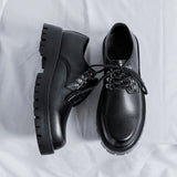 Tryess- Baegam Military Chunky Sole Derby Shoes