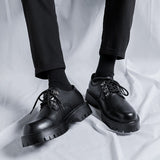 Tryess- Baegam Military Chunky Sole Derby Shoes