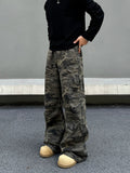 Tryess- Baggy Camo Cargo Pants